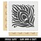 Artsy Peacock Feather Square Wall Cookie DIY Craft Reusable Stencil